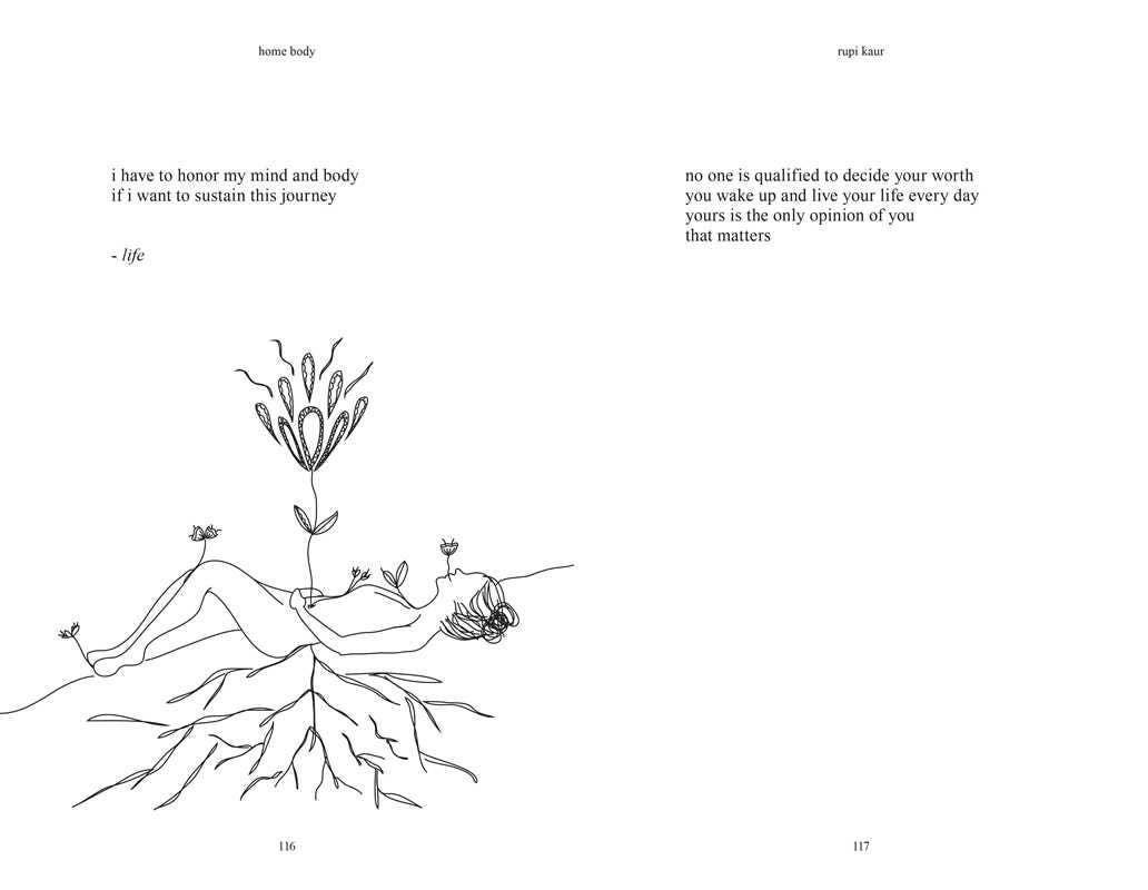 Home Body by Rupi Kaur: Paperback; 192 pages / English