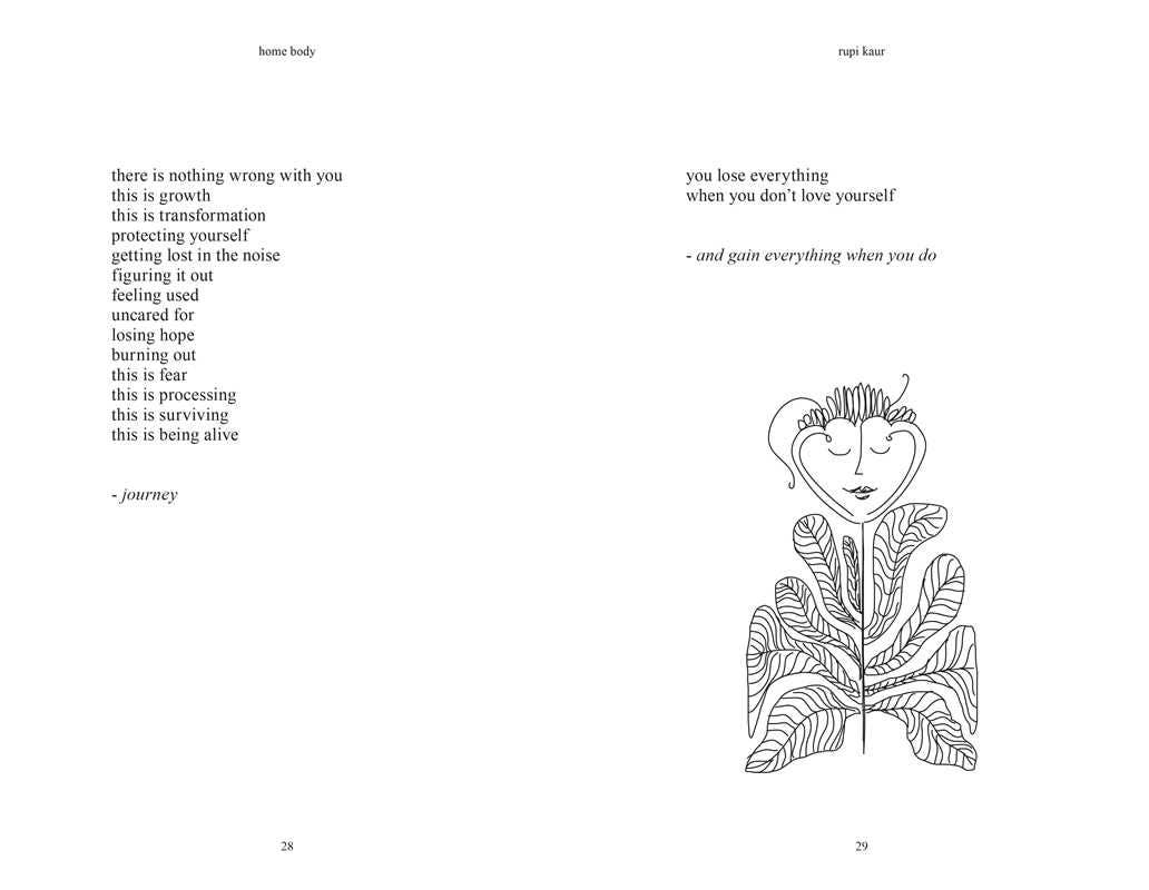 Home Body by Rupi Kaur: Paperback; 192 pages / English