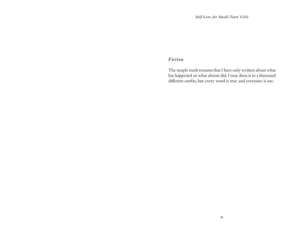Self-Love for Small-Town Girls by Lang Leav: Paperback; 208 pages / English