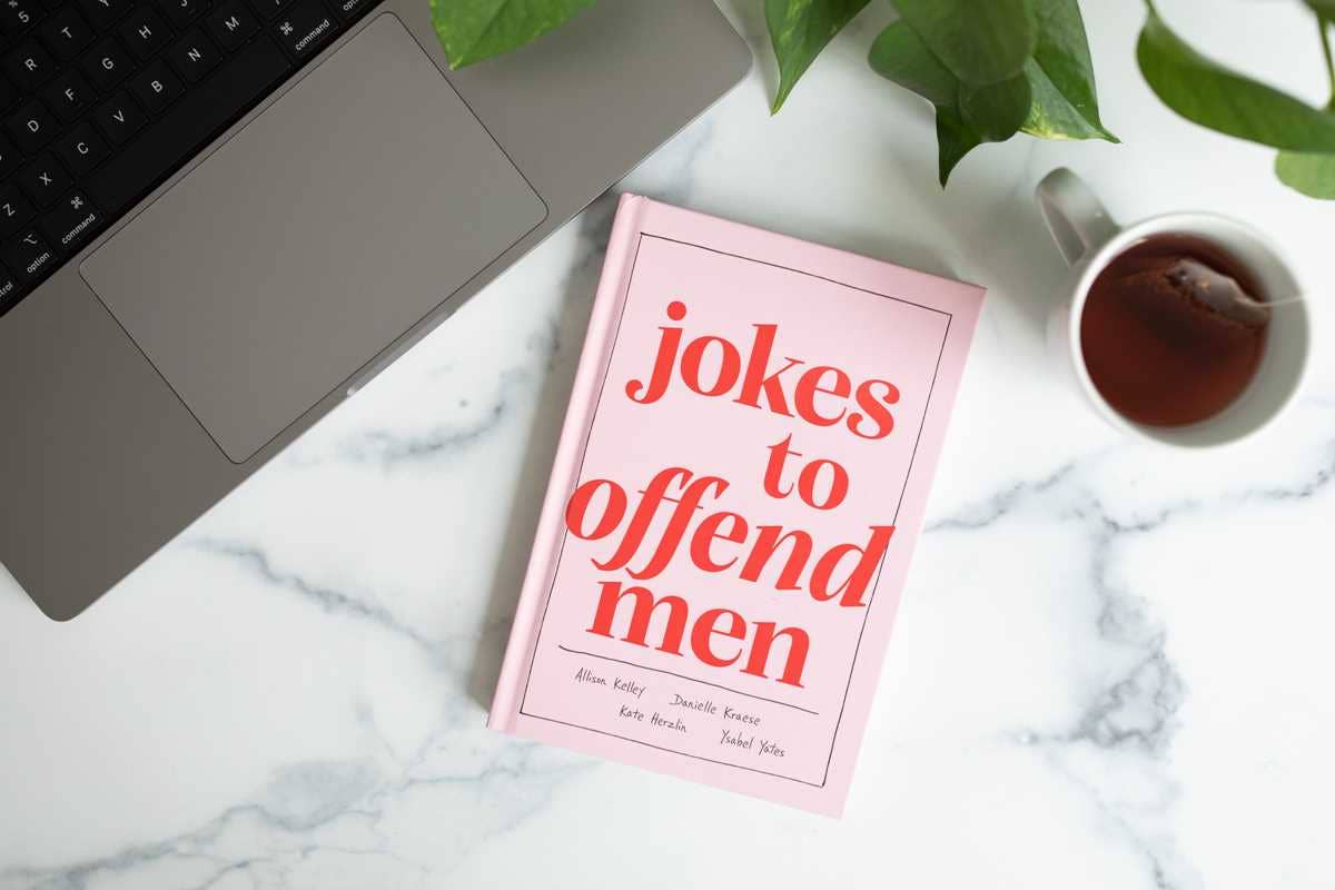 Jokes to Offend Men by Allison Kelley: Hardcover; 176 pages / English