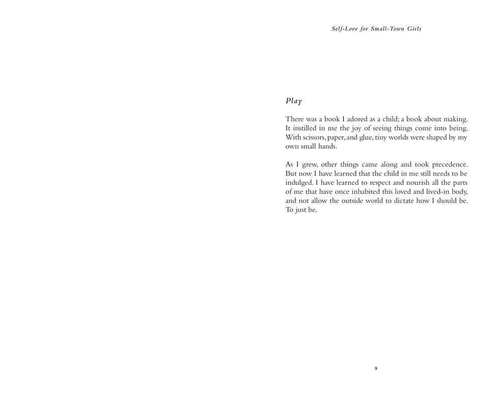 Self-Love for Small-Town Girls by Lang Leav: Paperback; 208 pages / English