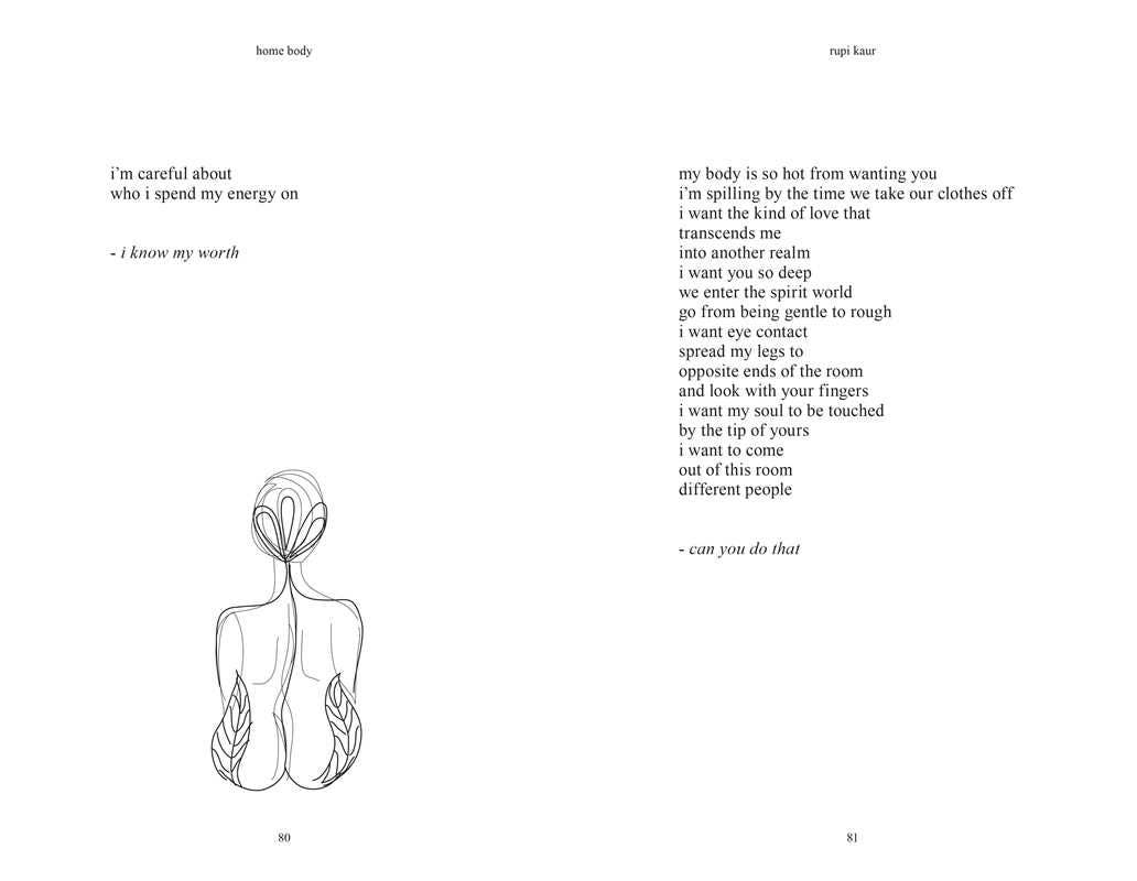 Home Body by Rupi Kaur: Paperback; 192 pages / English