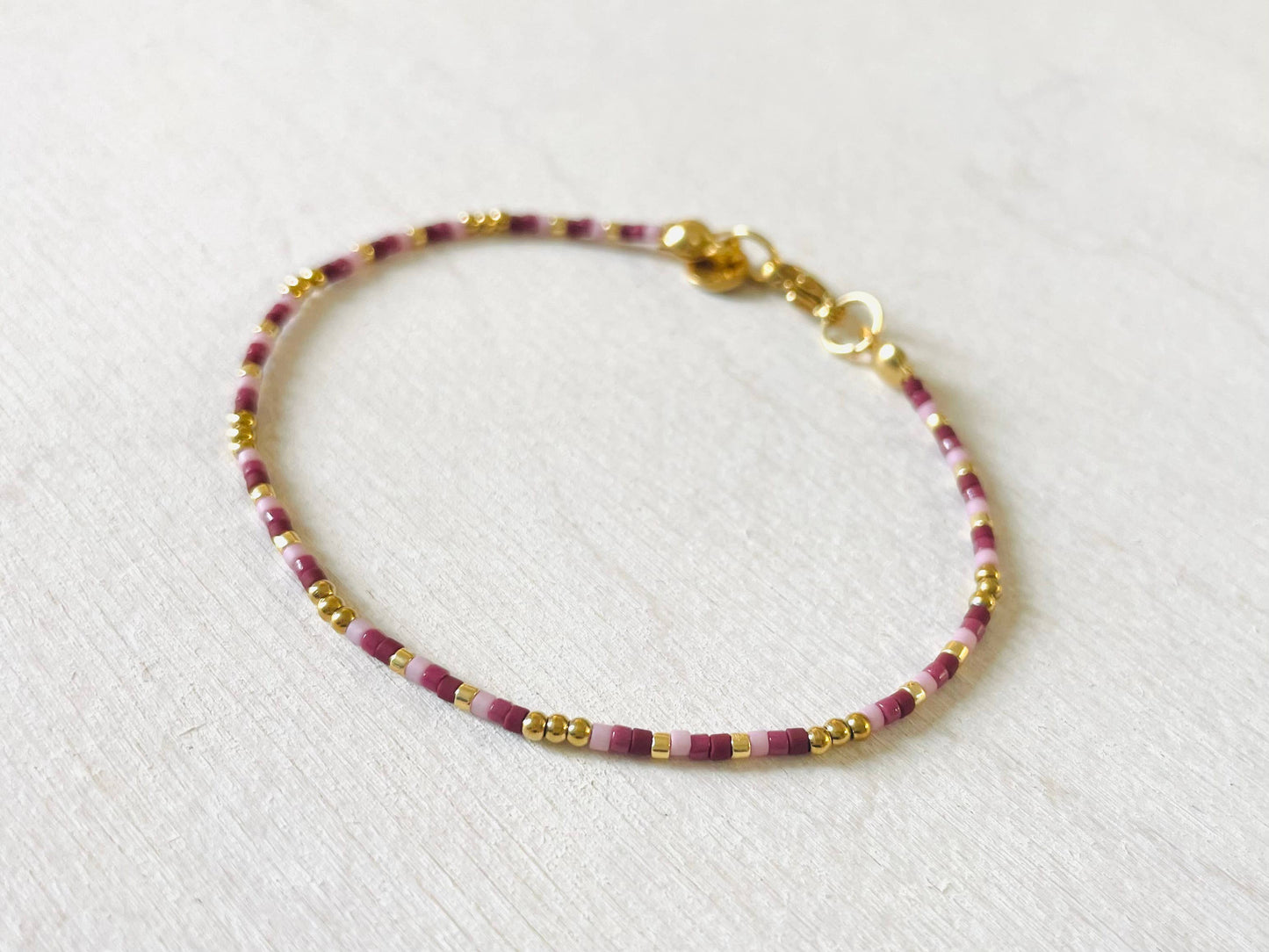 Stainless steel women's bracelets, bead bracelets N022